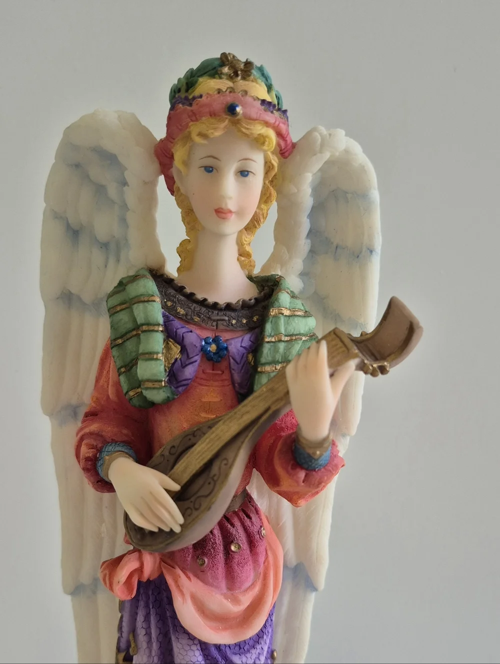 Lenox Angel of Harmony Figurine with Mandolin 1997 - Picture 2 of 15